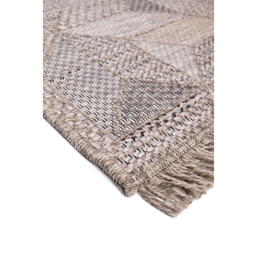 Utomhusmatta ORIA 70x140 cm grå/beige