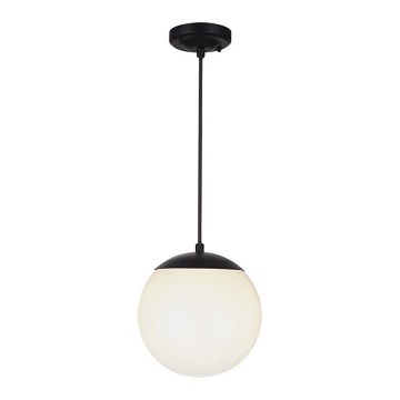 Utomhuspendel med kabel 1xE27/60W/230V Ø20 cm IP44 svart