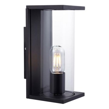 Utomhusväggarmatur 1xE27/60W/230V IP44 svart