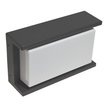 Utomhusvägglampa ARAGO 1xE27/60W/230V IP54 antracit