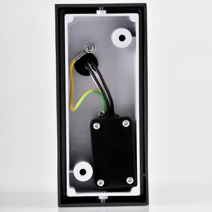 Utomhus vägglampa BOSTON 2xGU10/10W/230V antracit