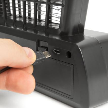 UV-insektsfälla 1000 mAh/5V svart