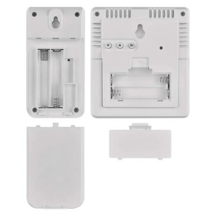 Väderstation 5V 2xAAA + 2xAAA svart