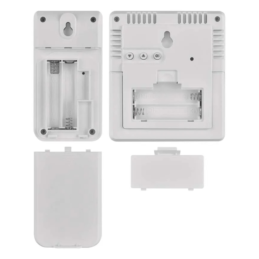 Väderstation 5V 2xAAA + 2xAAA svart