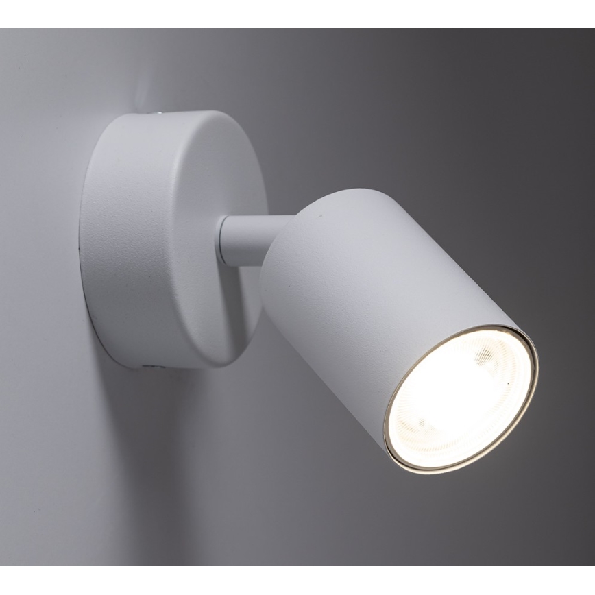 Vägg spotlight  TOP 1xGU10/10W/230V vit