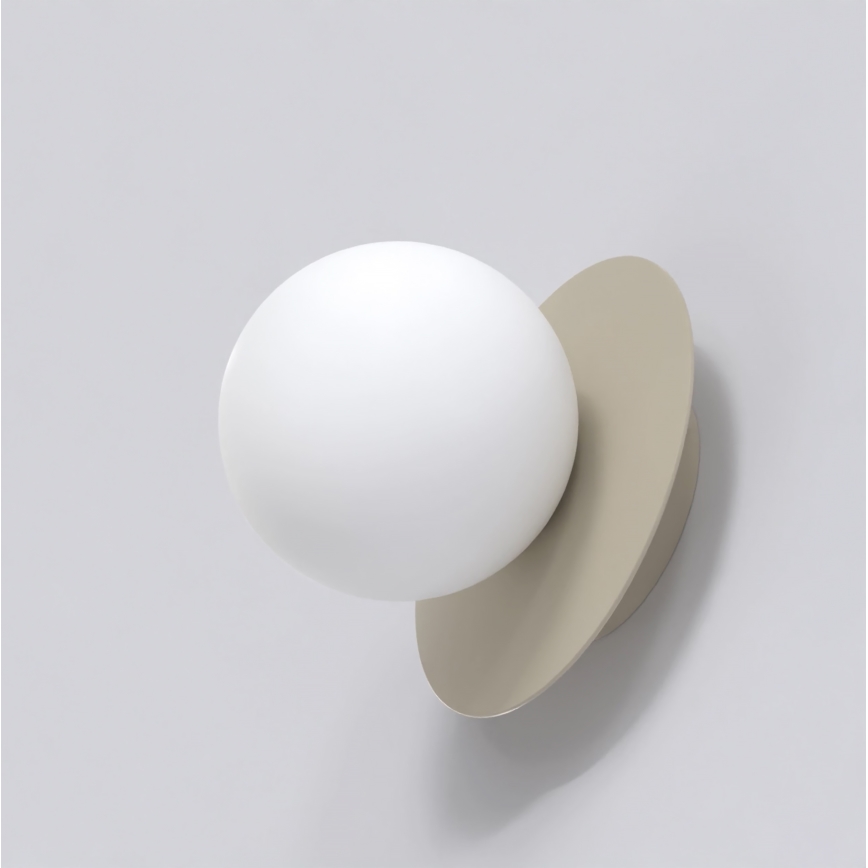 Väggarmatur AMERICANA 1xG9/8W/230V beige