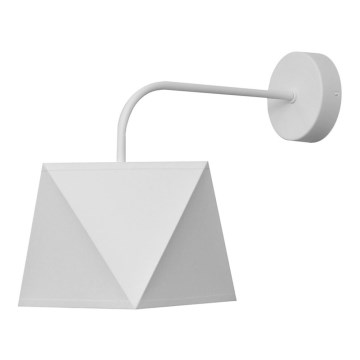 Väggbelysning ADAMANT 1xE27/15W/230V vit