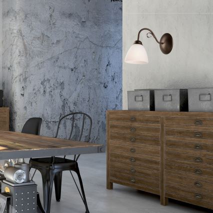 Väggbelysning ADELLE 1xE27/60W/230V