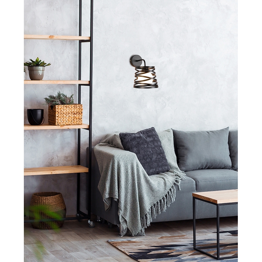 Väggbelysning AKITA 1xG9/6W/230V svart