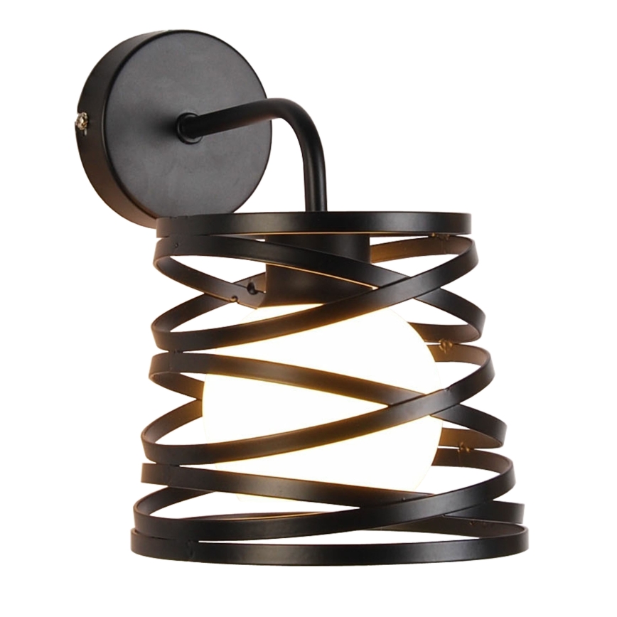 Väggbelysning AKITA 1xG9/6W/230V svart