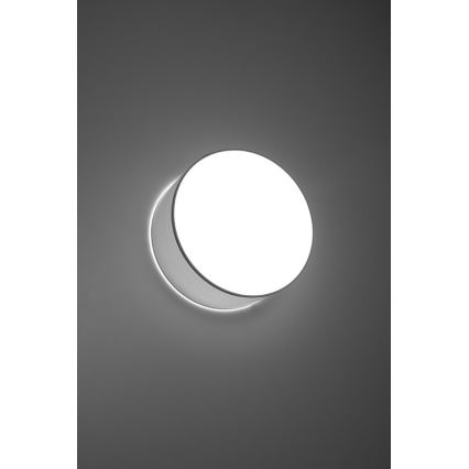 Väggbelysning ARENA 1xE27/60W/230V grå