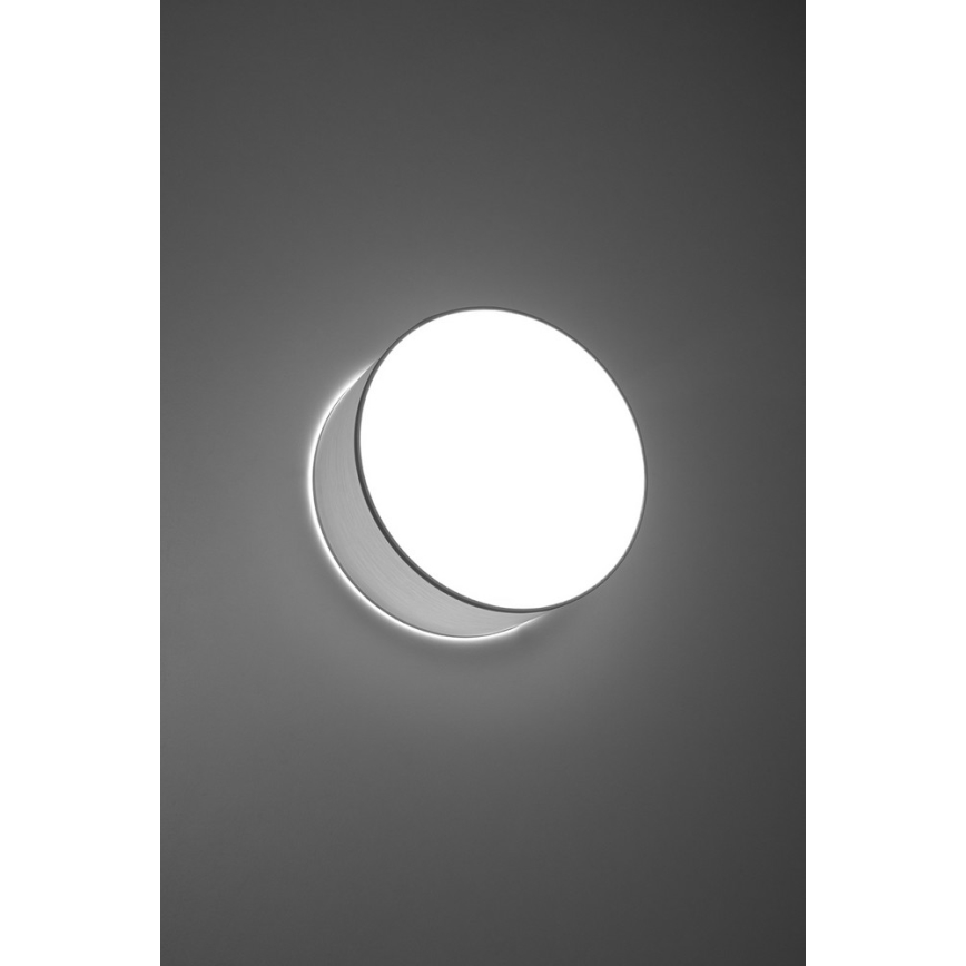 Väggbelysning ARENA 1xE27/60W/230V grå