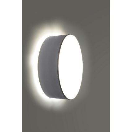 Väggbelysning ARENA 1xE27/60W/230V grå