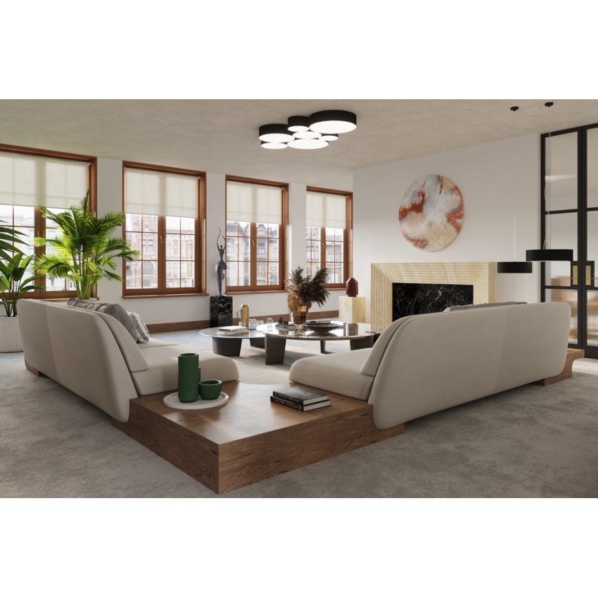 Väggbelysning ARENA 1xE27/60W/230V svart