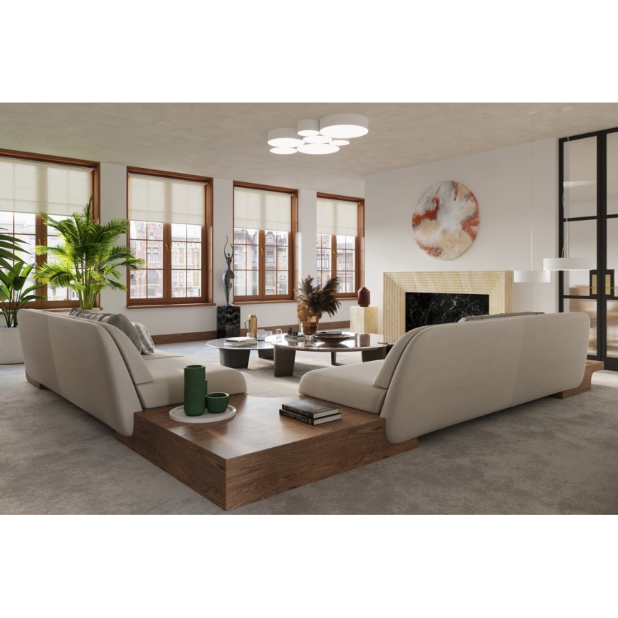 Väggbelysning ARENA 1xE27/60W/230V vit