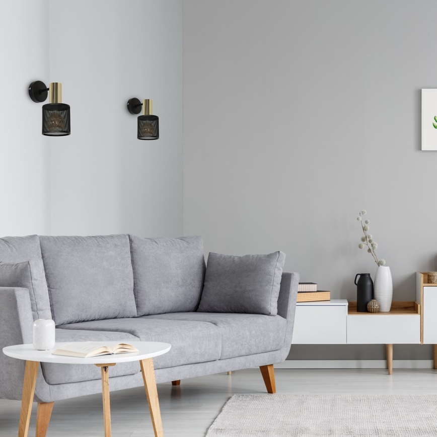 väggbelysning ARES 1xE27/60W/230V