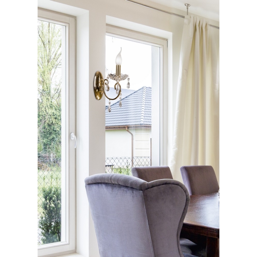 Väggbelysning AURORA 1xE14/40W/230V