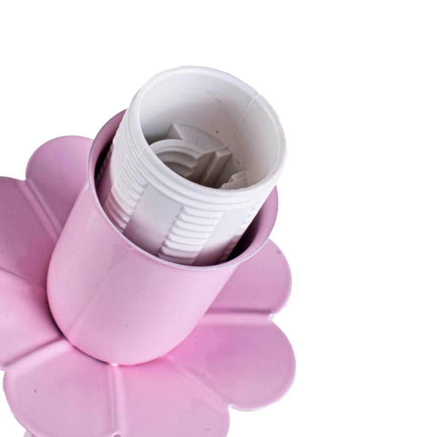 Väggbelysning Barnrum BUTTERFLY 1xE14/60W rosa