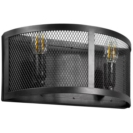 Väggbelysning BRESSO 2xE14/12W/230V