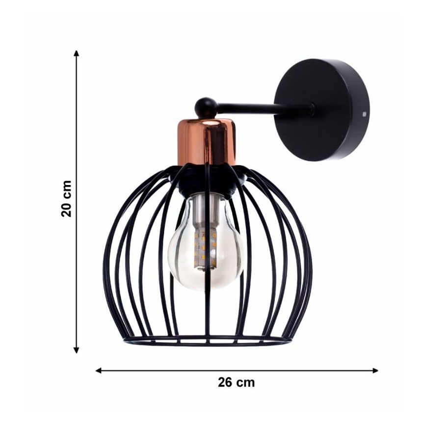 Väggbelysning CELTA 1xE27/40W/230V