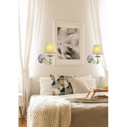 Väggbelysning DIVA 1xE14/40W/230V