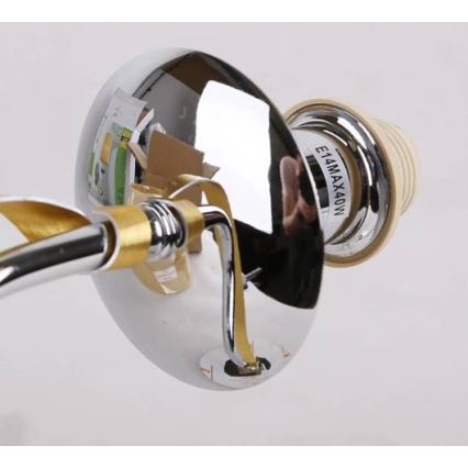 Väggbelysning DIVA 1xE14/40W/230V