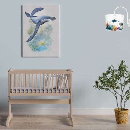 Väggbelysning för barn OCEAN 1xE27/60W/230V