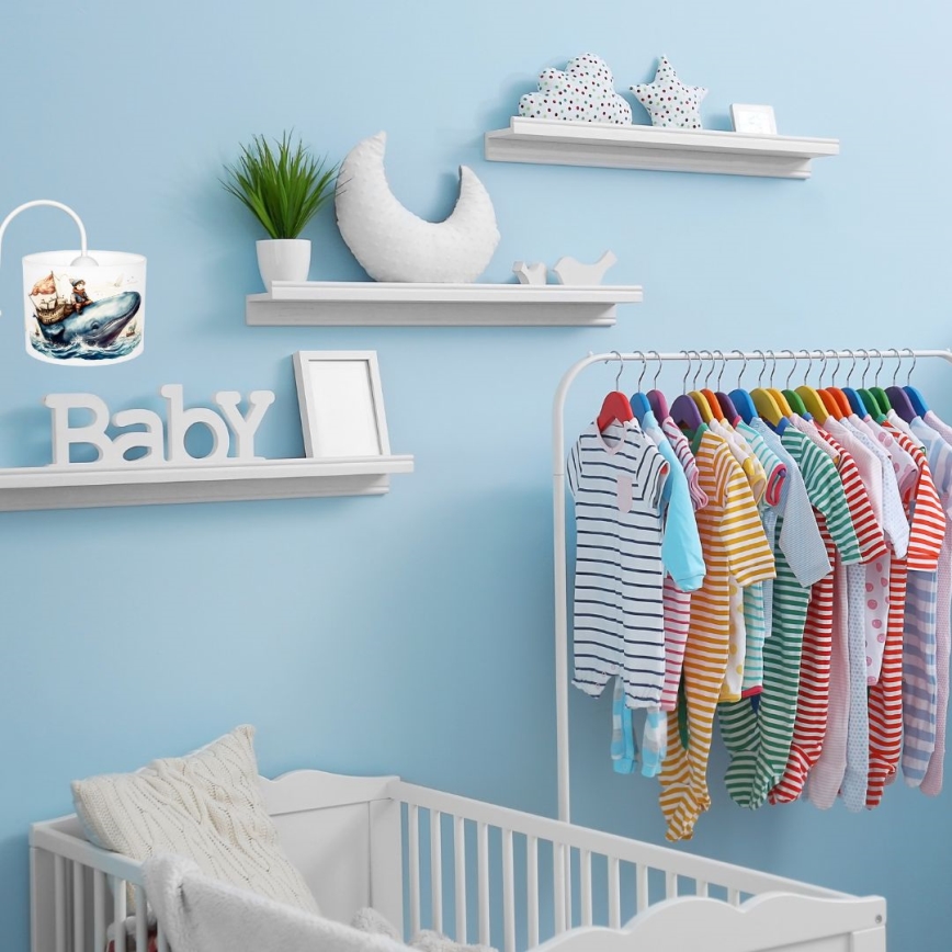 Väggbelysning för barn OCEAN 1xE27/60W/230V