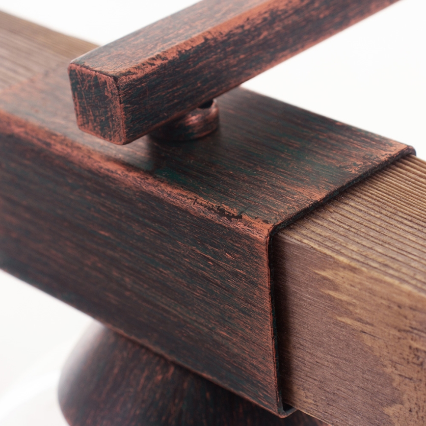 Väggbelysning HAKON 1xE27/60W/230V