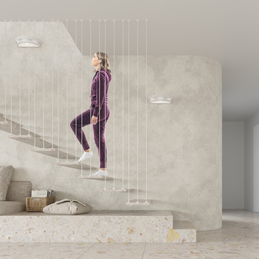 Väggbelysning HELIOS 1xE27/60W/230V vit