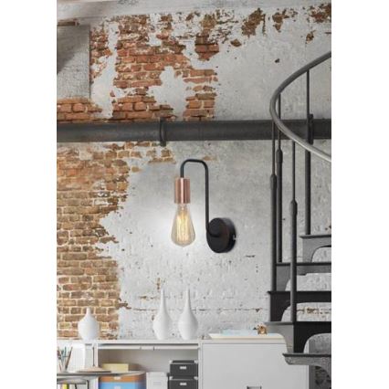 Väggbelysning HERPE 1xE27/60W/230V