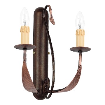 Väggbelysning LOARA 2xE14/60W/230V