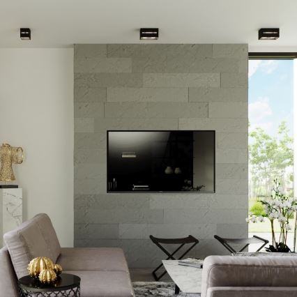 Väggbelysning LOBO 2xG9/40W/230V svart