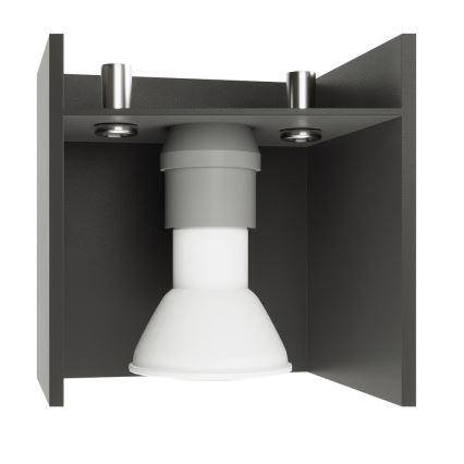 Väggbelysning LOBO 2xG9/40W/230V svart