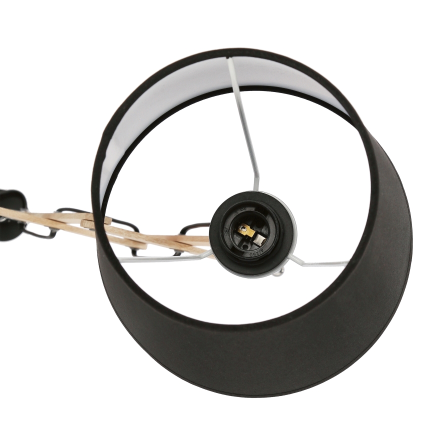 Väggbelysning MITO 1xE27/40W/230V svart