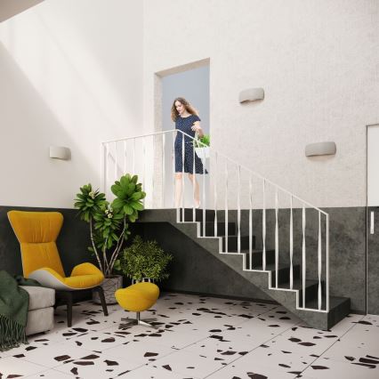 Väggbelysning PONTIUS 1xG9/40W/230V grå