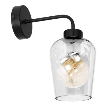 Väggbelysning SANTIAGO 1xE27/60W/230V klar