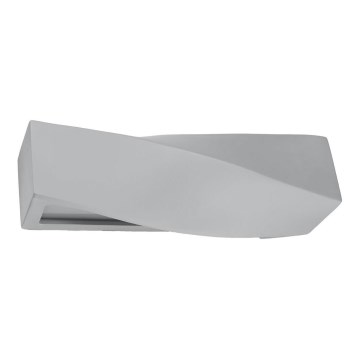 Väggbelysning SIGMA 1xE27/60W/230V grå