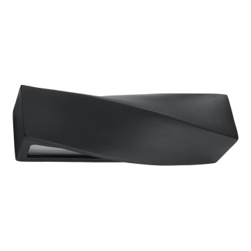 Väggbelysning SIGMA 1xE27/60W/230V svart