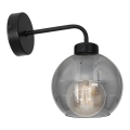 Väggbelysning SOFIA 1xE27/60W/230V svart