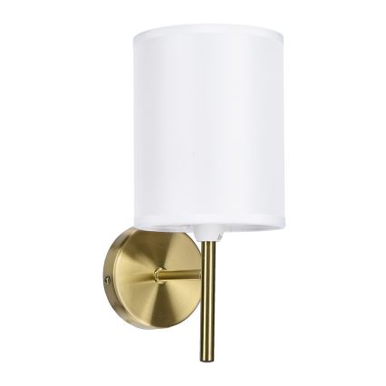 Väggbelysning YAN 1xE14/40W/230V guld