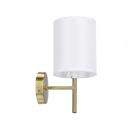 Väggbelysning YAN 1xE14/40W/230V guld