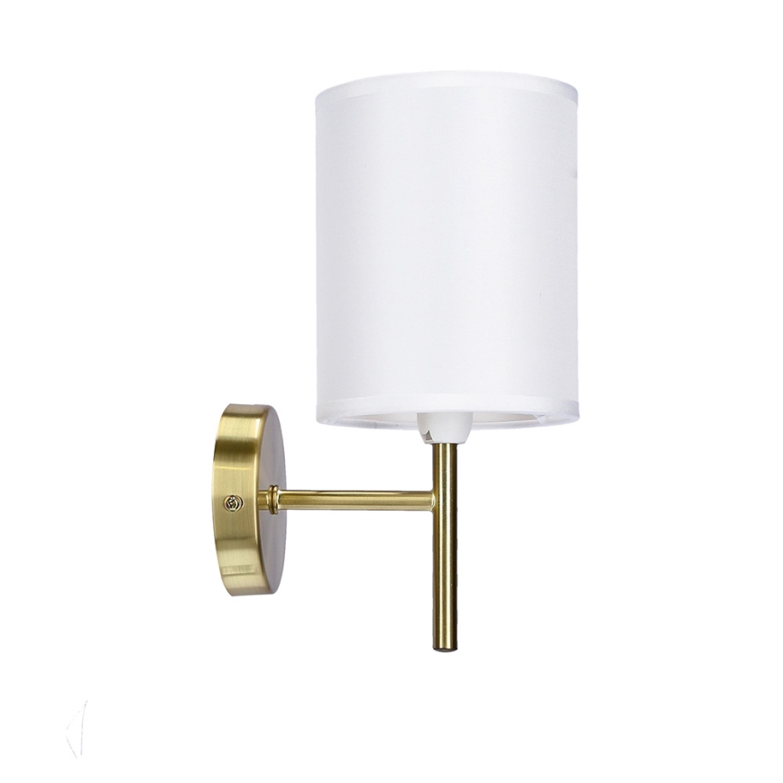 Väggbelysning YAN 1xE14/40W/230V guld