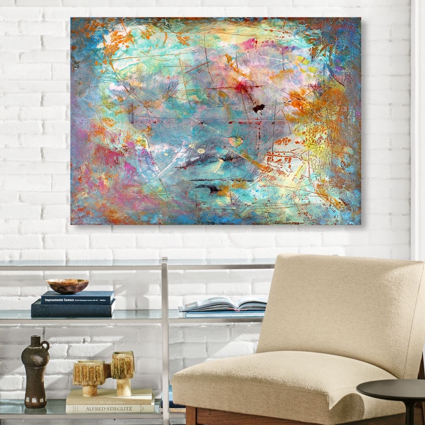 Väggtavla på canvas 70x100 cm i färgstarkt utförande