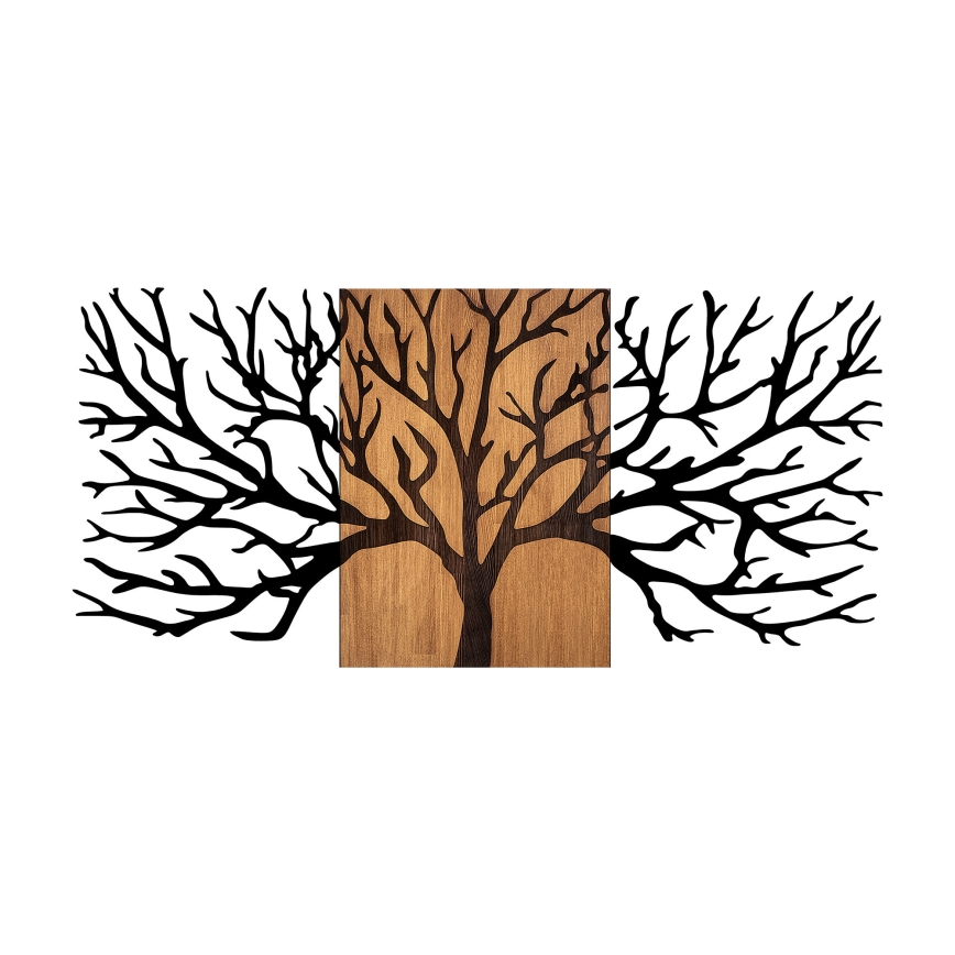 Väggdekoration 150x70 cm trä