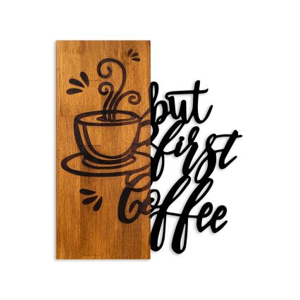 Väggdekoration 50x58 cm kaffe