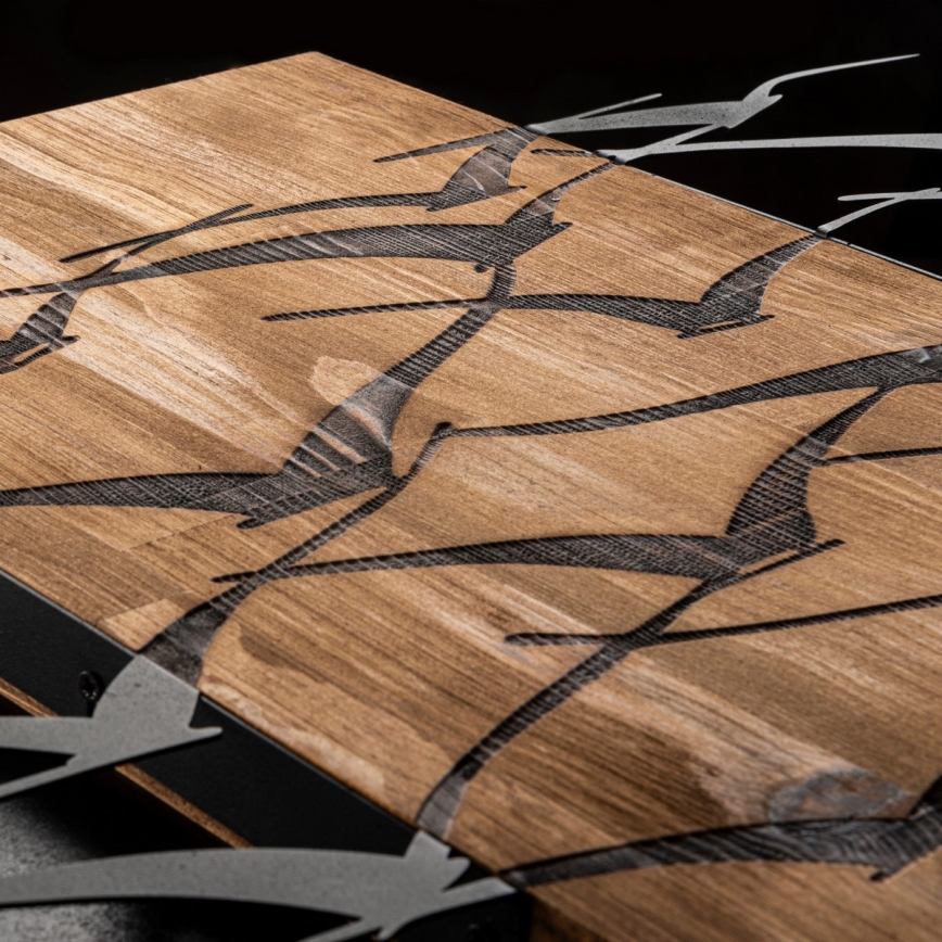 Väggdekoration 86x58 cm fåglar