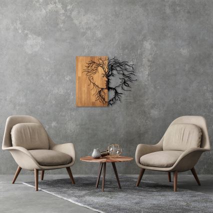 Väggdekoration 96x79 cm kärlek