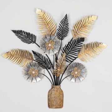 Väggdekoration blomma 71,5x73 cm