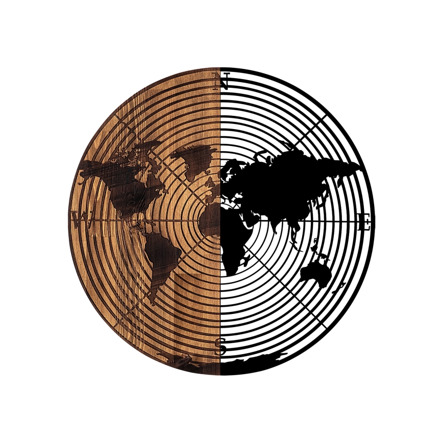 Väggdekoration diameter 56 cm karta